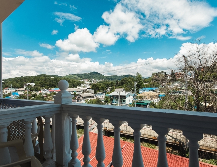 Стандарт 2-местный 1-комнатный с балконом вид на горы корп. "А" - ЛОК «Горный Воздух» Лоо