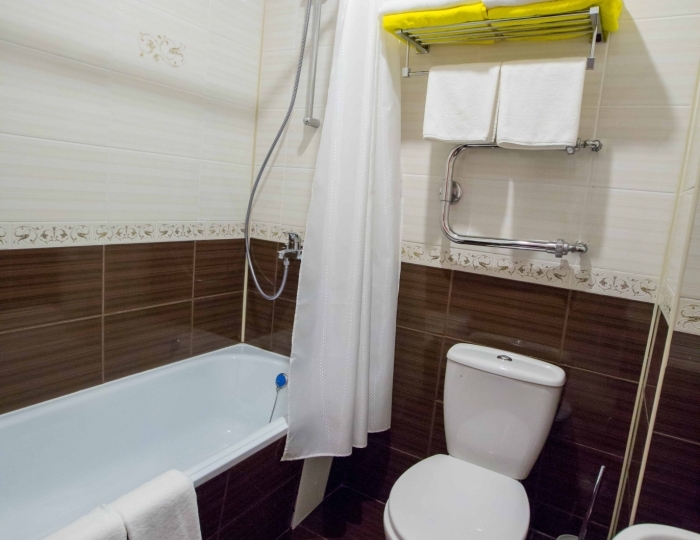 Стандарт 2-местный 1-комнатный с балконом с видом на море корп. "А" - ЛОК «Горный Воздух» Лоо