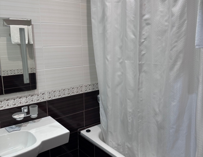 Стандарт 2-местный 1-комнатный с балконом с видом на море корп. "Б" - ЛОК «Горный Воздух» Лоо