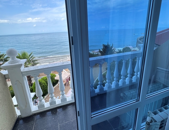 Стандарт 2-местный 1-комнатный с балконом с видом на море корпус "Г" - ЛОК «Горный Воздух» Лоо