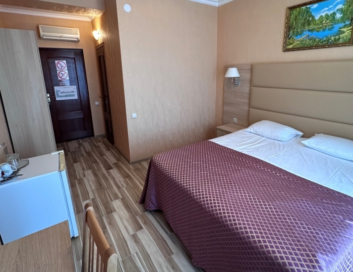 Стандарт 2-местный 1-комнатный с балконом (вид на морскую сторону) корпус "В" - ЛОК «Горный Воздух» Лоо